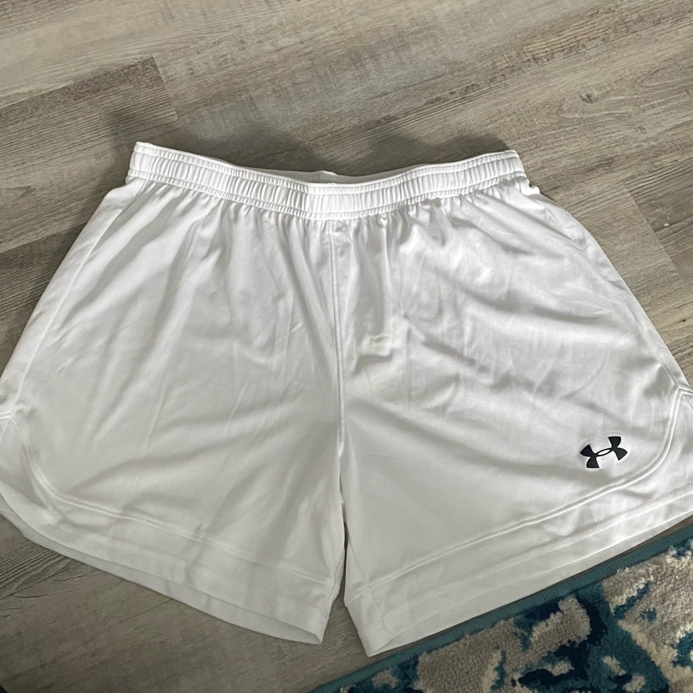 Under armour running shorts. Womens medium